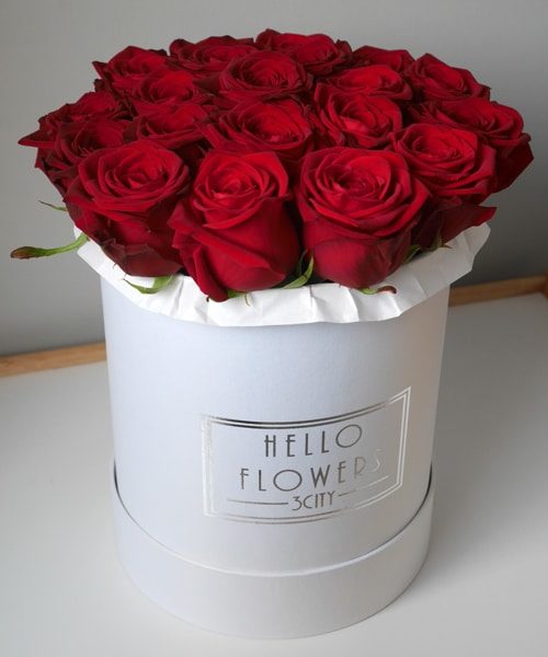 Kwiaty W Pudełkach Flower Box Róże W Pudełku Pudełka Z Kwiatami